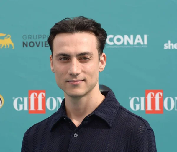 Stock image GIFFONI VALLE PIANA,ITALY - July 27,2023 : Matteo Paolillo at Giffoni Film Festival 2023 - on July 27, 2023 in Giffoni Valle Piana, Italy.