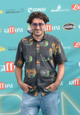 GiFFONI VALLE PİANA - 27 Temmuz 2023: Mario Vitale Giffoni Film Festivali 2023 - 27 Temmuz 2023 Giffoni Valle Piana, İtalya.