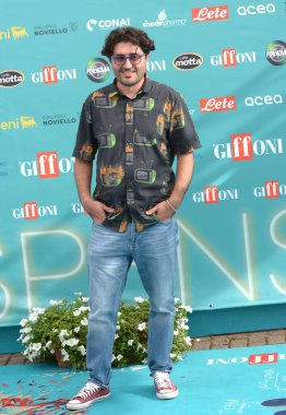 GiFFONI VALLE PİANA - 27 Temmuz 2023: Mario Vitale Giffoni Film Festivali 2023 - 27 Temmuz 2023 Giffoni Valle Piana, İtalya.