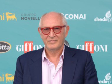 Giffoni Film Festivali 2023 Mario Morcone - 27 Temmuz 2023 Giffoni Valle Piana, İtalya.