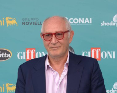 Giffoni Film Festivali 2023 Mario Morcone - 27 Temmuz 2023 Giffoni Valle Piana, İtalya.