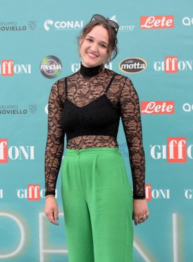 Giffoni Film Festivali 2023 'te Lena Sigrist - 28 Temmuz 2023 Giffoni Valle Piana, İtalya.