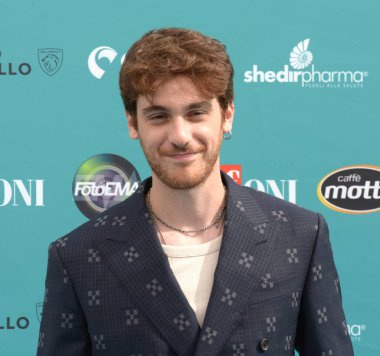 GiFFONI VALLE PİANA - 28 Temmuz 2023: Giffoni Film Festivali 2023 - 28 Temmuz 2023 Giffoni Valle Piana, İtalya.