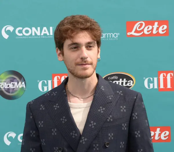 stock image GIFFONI VALLE PIANA,ITALY - July 28,2023 : Federico Cesari at Giffoni Film Festival 2023 - on July 28, 2023 in Giffoni Valle Piana, Italy.