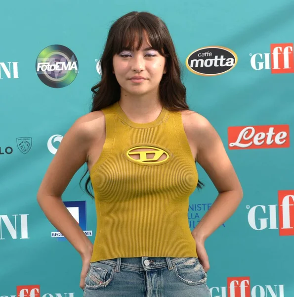 Giffoni Film Festivali 2023 Giulia Lin - 28 Temmuz 2023 Giffoni Valle Piana, İtalya.