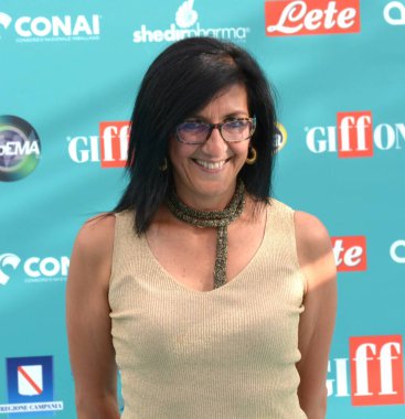 Giffoni Film Festivali 2023 'te Stefania Vallone - 28 Temmuz 2023 Giffoni Valle Piana, İtalya.