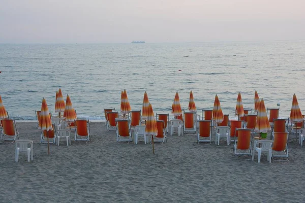 Италия Вид Море Салерно Сентября 2023 — стоковое фото