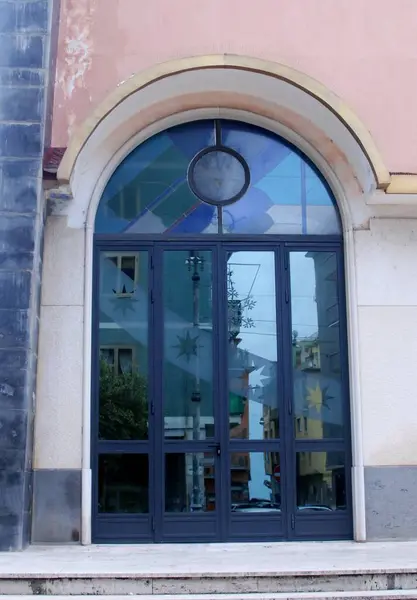 Italien Fassade Der Kirche Unbeflecktes Herz Mariens Salerno Dezember 2023 — Stockfoto