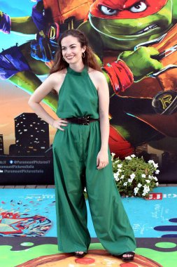 Giffoni VALİ PIANA, İtalya - 28 Temmuz 2023: Arianna Craviotto, Giffoni Film Festivali 2023 'te 28 Temmuz 2023' te Giffoni Valle Piana, İtalya 'da fotoğraf çekimine katıldı..