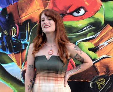 GIFFONI VALLE PIANA - 28 Temmuz 2023: La Va Lend namı diğer Valentina Weasley Jackman Gessaroli - Giffoni Film Festivali 2023 - 28 Temmuz 2023 tarihinde Giffoni Valle Piana, İtalya.