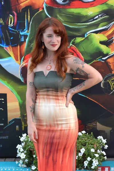 GIFFONI VALLE PIANA - 28 Temmuz 2023: La Va Lend namı diğer Valentina Weasley Jackman Gessaroli - Giffoni Film Festivali 2023 - 28 Temmuz 2023 tarihinde Giffoni Valle Piana, İtalya.