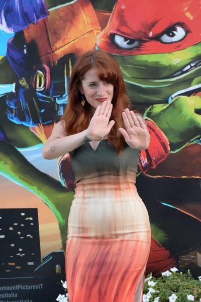 GIFFONI VALLE PIANA - 28 Temmuz 2023: La Va Lend namı diğer Valentina Weasley Jackman Gessaroli - Giffoni Film Festivali 2023 - 28 Temmuz 2023 tarihinde Giffoni Valle Piana, İtalya.