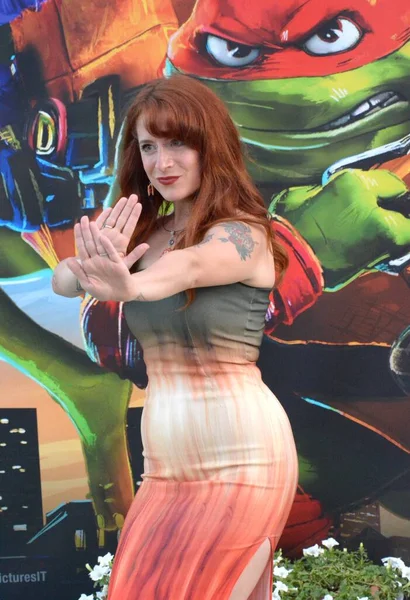 GIFFONI VALLE PIANA - 28 Temmuz 2023: La Va Lend namı diğer Valentina Weasley Jackman Gessaroli - Giffoni Film Festivali 2023 - 28 Temmuz 2023 tarihinde Giffoni Valle Piana, İtalya.