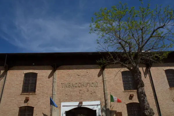 Dawna Fabryka Tytoniu Borgo Cafasso Capaccio Paestum Włochy Kwietnia 2024 — Zdjęcie stockowe