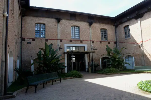 Die Ehemalige Tabakfabrik Borgo Cafasso Capaccio Paestum Italien April 2024 — Stockfoto