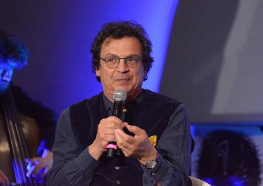 GIFFONI VALLE PIANA - 18 Nisan 2024: Stefano Bartezzaghi, Giffoni Shock 2024 - 18 Nisan 2024 Giffoni Valle Piana, İtalya.