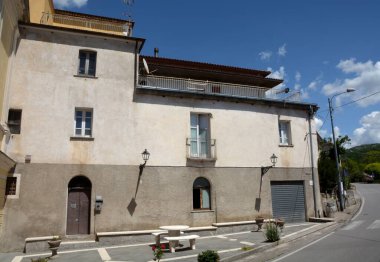 İtalya: Montesano sulla Marcellana kentsel manzarası, 10 Mayıs 2024.