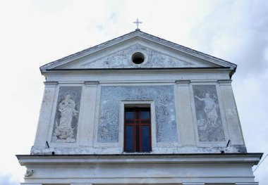 İtalya: Giffoni Valle Piana 'nın şehir manzarası, 28 Mayıs 2024.