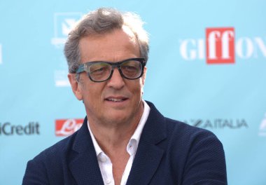 GIFFONI VALLE PIANA - 27 Temmuz 2024: Gabriele Muccino Giffoni Film Festivali 2024 - 27 Temmuz 2024 Giffoni Valle Piana, İtalya.