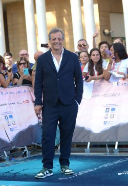 GIFFONI VALLE PIANA - 27 Temmuz 2024: Gabriele Muccino Giffoni Film Festivali 2024 - 27 Temmuz 2024 Giffoni Valle Piana, İtalya.