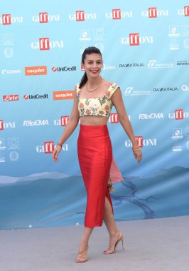 Giffoni Film Festivali 2024 Alessandra Mastronardi - 27 Temmuz 2024 Giffoni Valle Piana, İtalya.