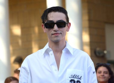 GiFFONI VALLE PİANA - 28 Temmuz 2024: Michele Bravi Giffoni Film Festivali 2024 - 28 Temmuz 2024 Giffoni Valle Piana, İtalya.