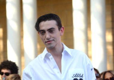 GiFFONI VALLE PİANA - 28 Temmuz 2024: Michele Bravi Giffoni Film Festivali 2024 - 28 Temmuz 2024 Giffoni Valle Piana, İtalya.