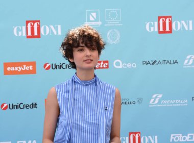 GiFFONI VALİNA PİANA - 28 Temmuz 2024: Giffoni Film Festivali 2024 'te Tecla Insolia - 28 Temmuz 2024' te Giffoni Valle Piana, İtalya.