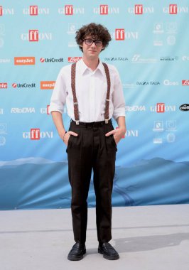 GiFFONI VALLE PIANA - 28 Temmuz 2024: Giffoni Film Festivali 2024 - 28 Temmuz 2024 Giffoni Valle Piana, İtalya.