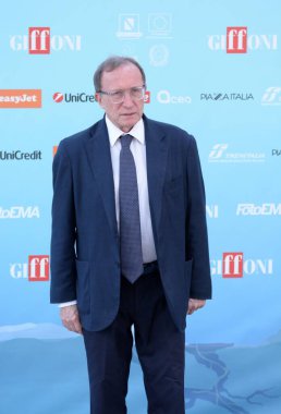 GiFFONI VALİNA PİANA - 28 Temmuz 2024: Fulvio Bonavitacola Giffoni Film Festivali 2024 - 28 Temmuz 2024 tarihinde Giffoni Valle Piana, İtalya.