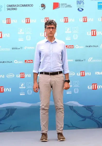 stock image GIFFONI VALLE PIANA,ITALY - July 19,2024 : Giorgio Glaviano at Giffoni Film Festival 2024 - on July 19, 2024 in Giffoni Valle Piana, Italy.