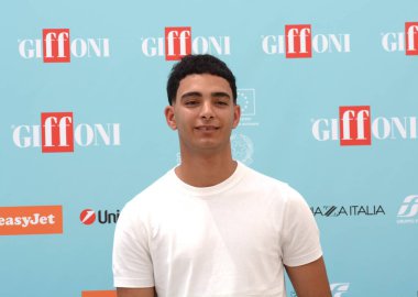 GiFFONI VALONI PİANA - 19 Temmuz 2024: Tahar Hedfi Giffoni Film Festivali 2024 - 19 Temmuz 2024 Giffoni Valle Piana, İtalya.