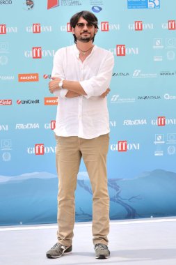 GiFFONI VALONI PİANA - 19 Temmuz 2024: Luigi Marmo Giffoni Film Festivali 2024 - 19 Temmuz 2024 Giffoni Valle Piana, İtalya.