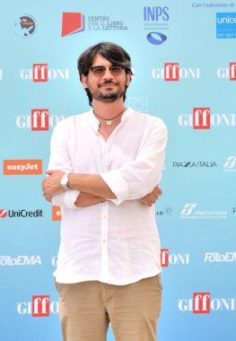 GiFFONI VALONI PİANA - 19 Temmuz 2024: Luigi Marmo Giffoni Film Festivali 2024 - 19 Temmuz 2024 Giffoni Valle Piana, İtalya.
