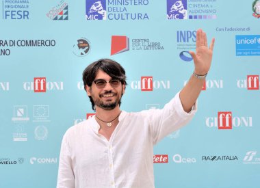 GiFFONI VALONI PİANA - 19 Temmuz 2024: Luigi Marmo Giffoni Film Festivali 2024 - 19 Temmuz 2024 Giffoni Valle Piana, İtalya.