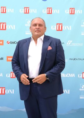 Giffoni Film Festivali 2024, Giffoni Valle Piana, İtalya - 19 Temmuz 2024 Gianluca Pastena.