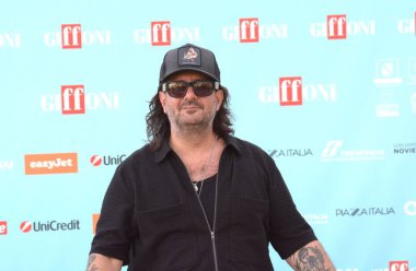 GiFFONI VALLE PIANA - 19 Temmuz 2024: Gianni De Blasi Giffoni Film Festivali 2024 - 19 Temmuz 2024 Giffoni Valle Piana, İtalya.