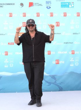 GiFFONI VALLE PIANA - 19 Temmuz 2024: Gianni De Blasi Giffoni Film Festivali 2024 - 19 Temmuz 2024 Giffoni Valle Piana, İtalya.