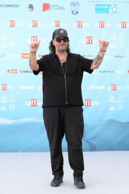 GiFFONI VALLE PIANA - 19 Temmuz 2024: Gianni De Blasi Giffoni Film Festivali 2024 - 19 Temmuz 2024 Giffoni Valle Piana, İtalya.