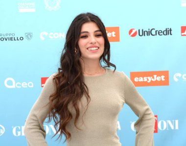 GiFFONI VALLE PIANA - 20 Temmuz 2024: Giulia Izzo Giffoni Film Festivali 2024 - 20 Temmuz 2024 Giffoni Valle Piana, İtalya.