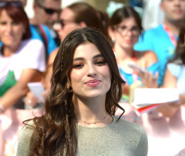 GiFFONI VALLE PIANA - 20 Temmuz 2024: Giulia Izzo Giffoni Film Festivali 2024 - 20 Temmuz 2024 Giffoni Valle Piana, İtalya.