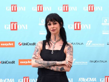 GiFFONI VALONI PİANA - 20 Temmuz 2024: Valentina Dallari Giffoni Film Festivali 2024 - 20 Temmuz 2024 Giffoni Valle Piana, İtalya.