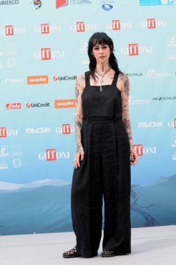 GiFFONI VALONI PİANA - 20 Temmuz 2024: Valentina Dallari Giffoni Film Festivali 2024 - 20 Temmuz 2024 Giffoni Valle Piana, İtalya.