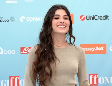 GiFFONI VALLE PIANA - 20 Temmuz 2024: Giulia Izzo Giffoni Film Festivali 2024 - 20 Temmuz 2024 Giffoni Valle Piana, İtalya.