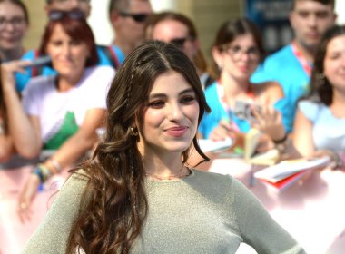 GiFFONI VALLE PIANA - 20 Temmuz 2024: Giulia Izzo Giffoni Film Festivali 2024 - 20 Temmuz 2024 Giffoni Valle Piana, İtalya.