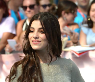 GiFFONI VALLE PIANA - 20 Temmuz 2024: Giulia Izzo Giffoni Film Festivali 2024 - 20 Temmuz 2024 Giffoni Valle Piana, İtalya.