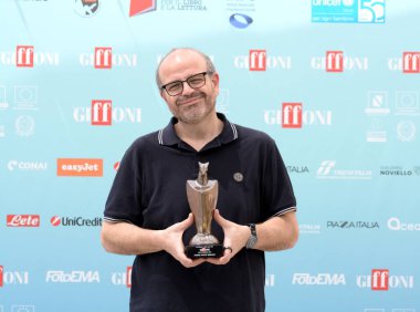 GiFFONI VALONI PİANA - 20 Temmuz 2024: Paolo Benanti rahip ve teolog Giffoni Film Festivali 2024 - 20 Temmuz 2024 tarihinde Giffoni Valle Piana, İtalya.