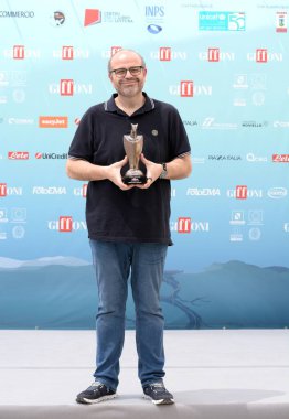 GiFFONI VALONI PİANA - 20 Temmuz 2024: Paolo Benanti rahip ve teolog Giffoni Film Festivali 2024 - 20 Temmuz 2024 tarihinde Giffoni Valle Piana, İtalya.