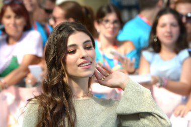 GiFFONI VALLE PIANA - 20 Temmuz 2024: Giulia Izzo Giffoni Film Festivali 2024 - 20 Temmuz 2024 Giffoni Valle Piana, İtalya.