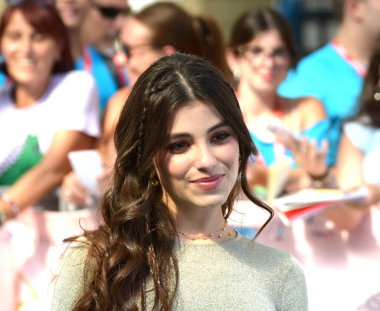 GiFFONI VALLE PIANA - 20 Temmuz 2024: Giulia Izzo Giffoni Film Festivali 2024 - 20 Temmuz 2024 Giffoni Valle Piana, İtalya.